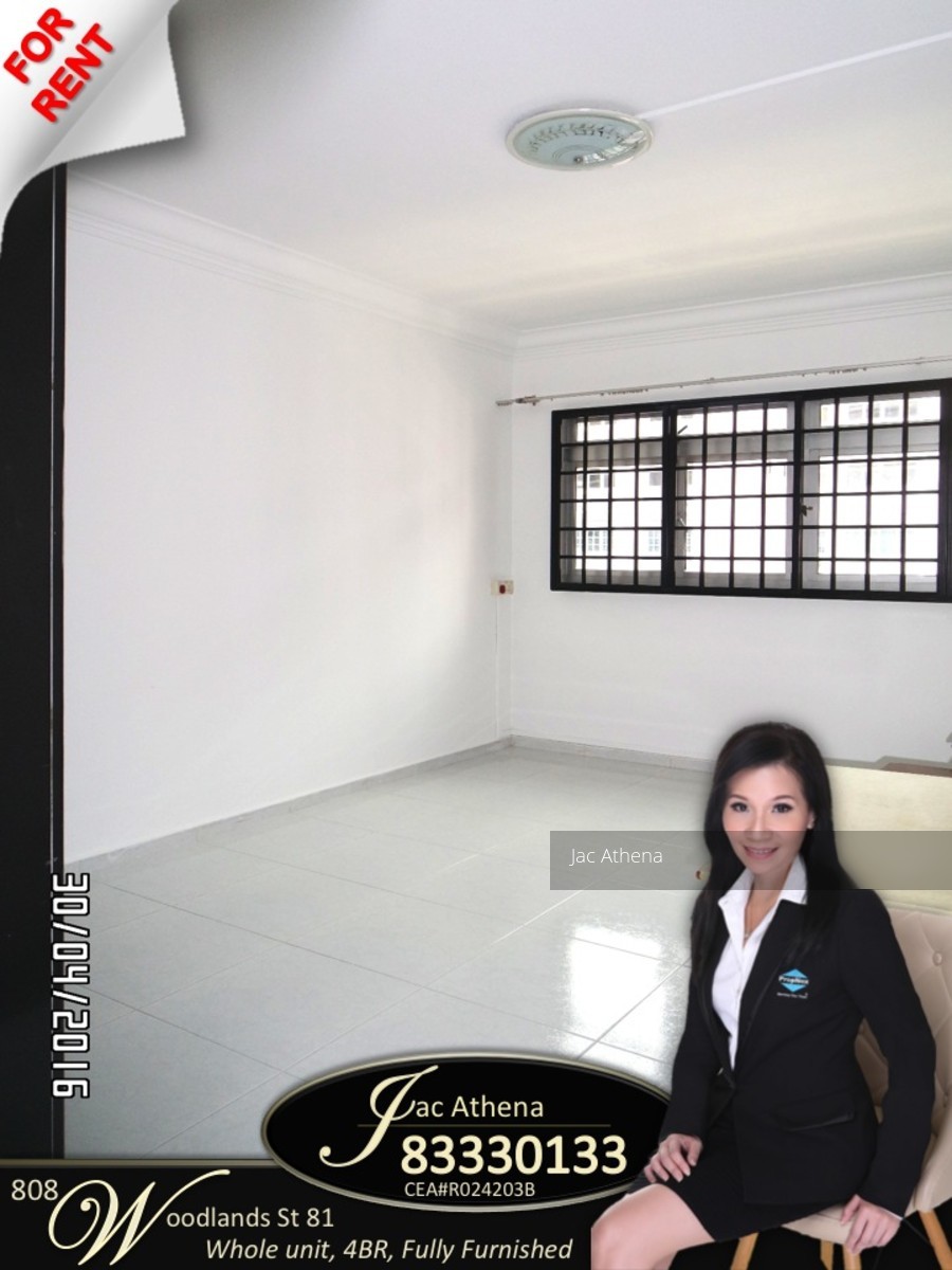 Blk 808 Woodlands Street 81 (Woodlands), HDB Executive #116709632